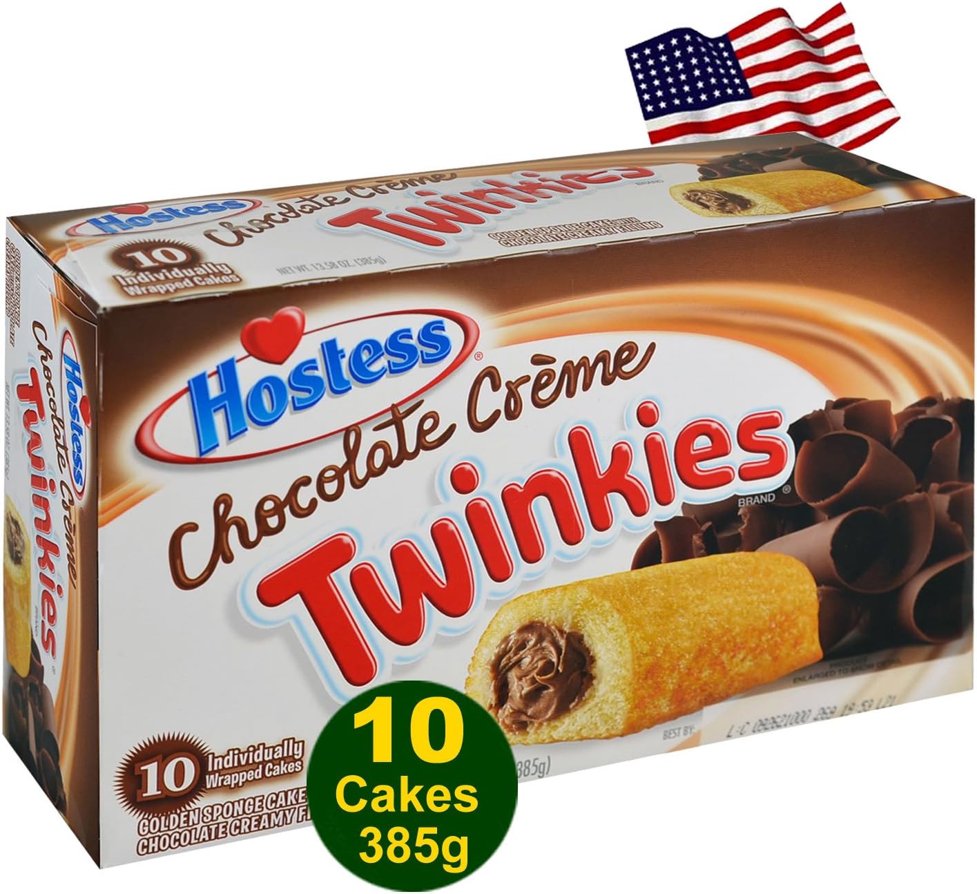Hostess Twinkies Chocolate Creme 13.58 OZ (385g)