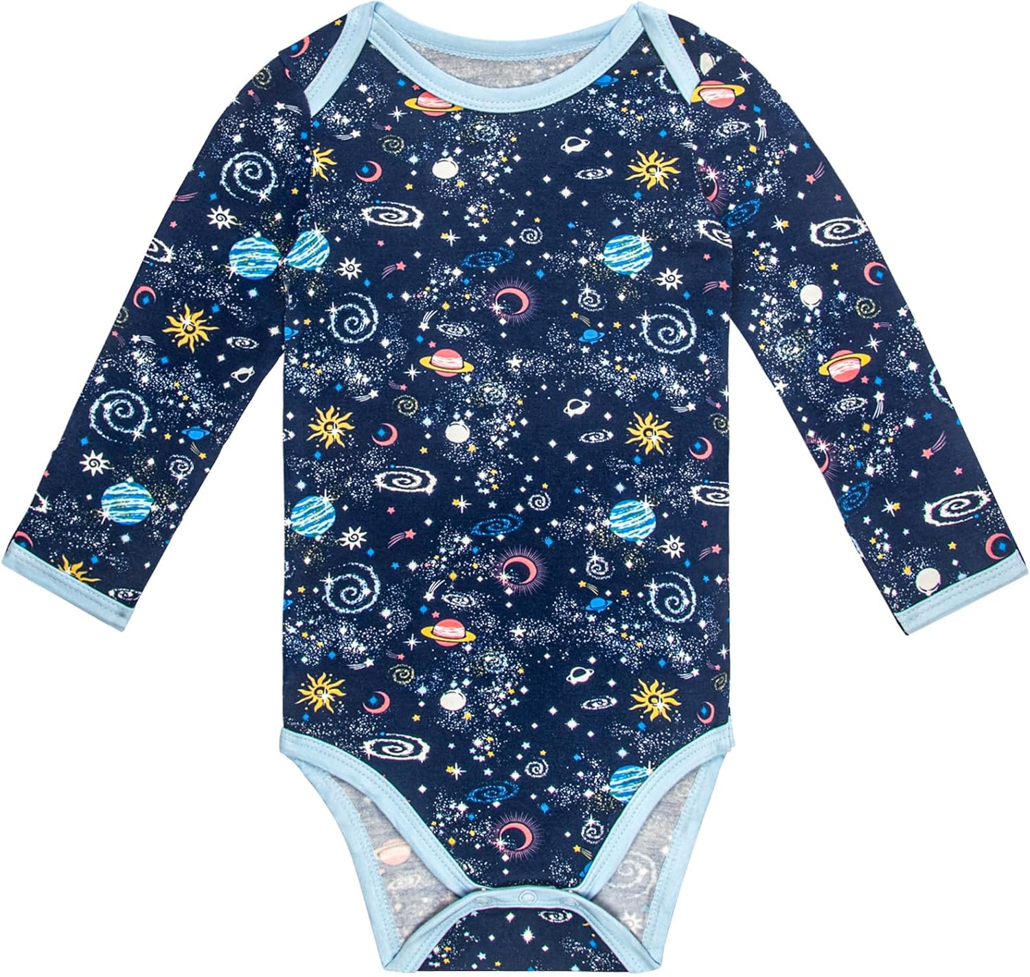 Baby Long Sleeve Bodysuit With Mitten Cuffs Romper For Girls’ Boys’ Clothes (0-24months) Baby Long Sleeve Bodysuit With Mitten Cuffs Romper For Girls’ Boys’ Clothes (0-24months)