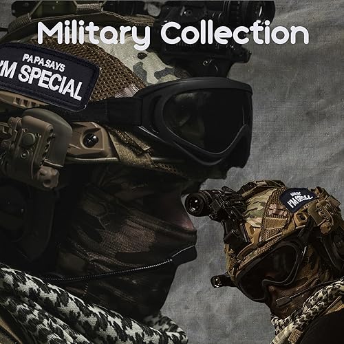 Miniatura 3 de Parche para perros original táctico militar mascota negro papá dice que soy especial