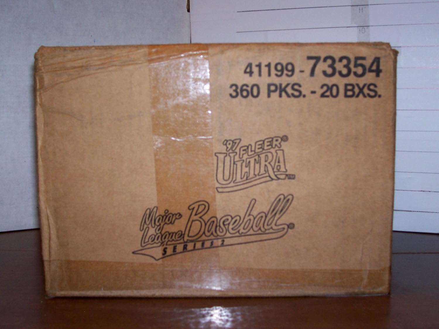 1997 FLEER ULTRA BASEBALL SERIES 2 FACTORY SEALED RETAIL CASE OF 20 BOXES RARE