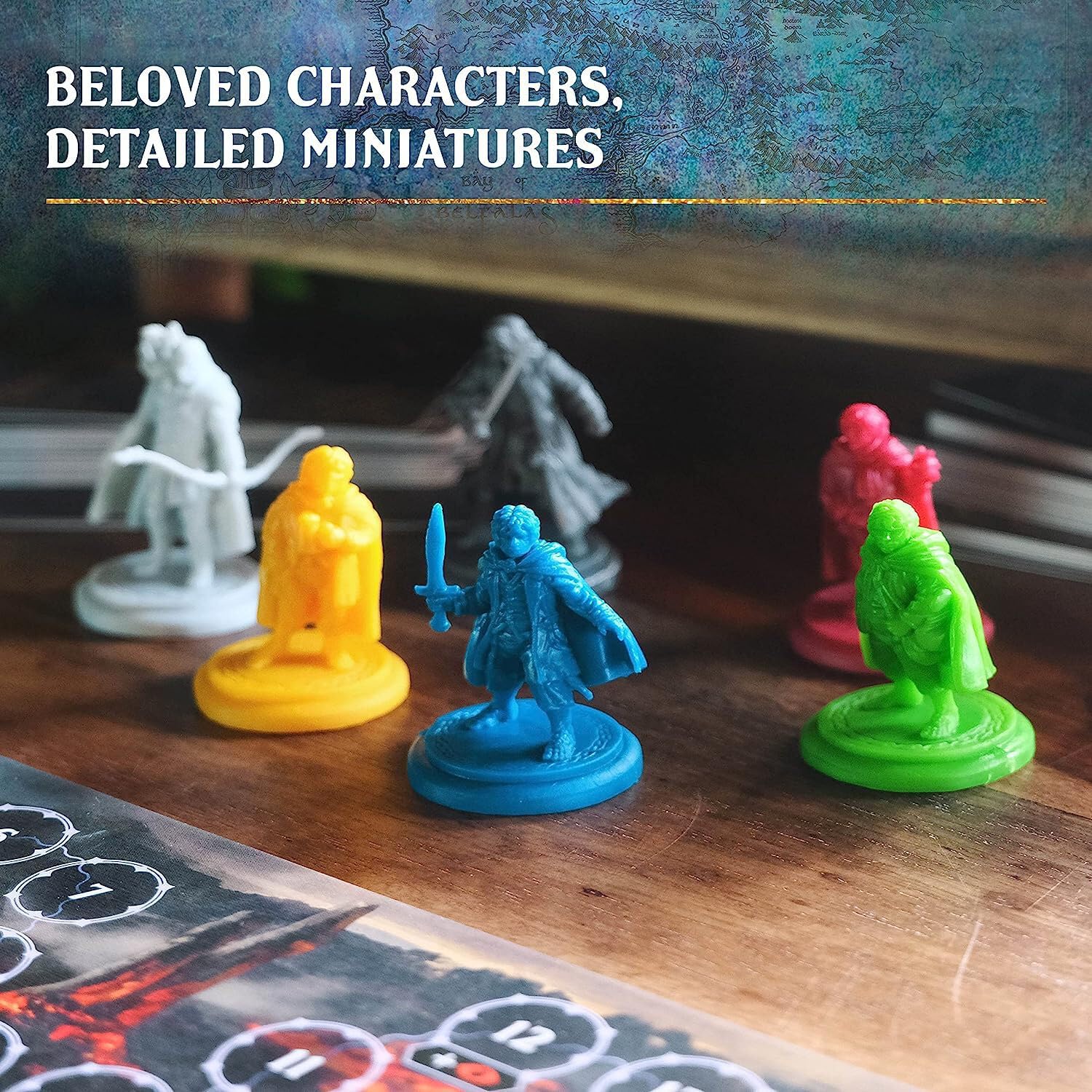 Ravensburger Lord of the Rings Adventure Book - wciągająca rodzinna gra planszowa dla dzieci i dorosłych w wieku 10 lat i starszych od 1 do 4 graczy