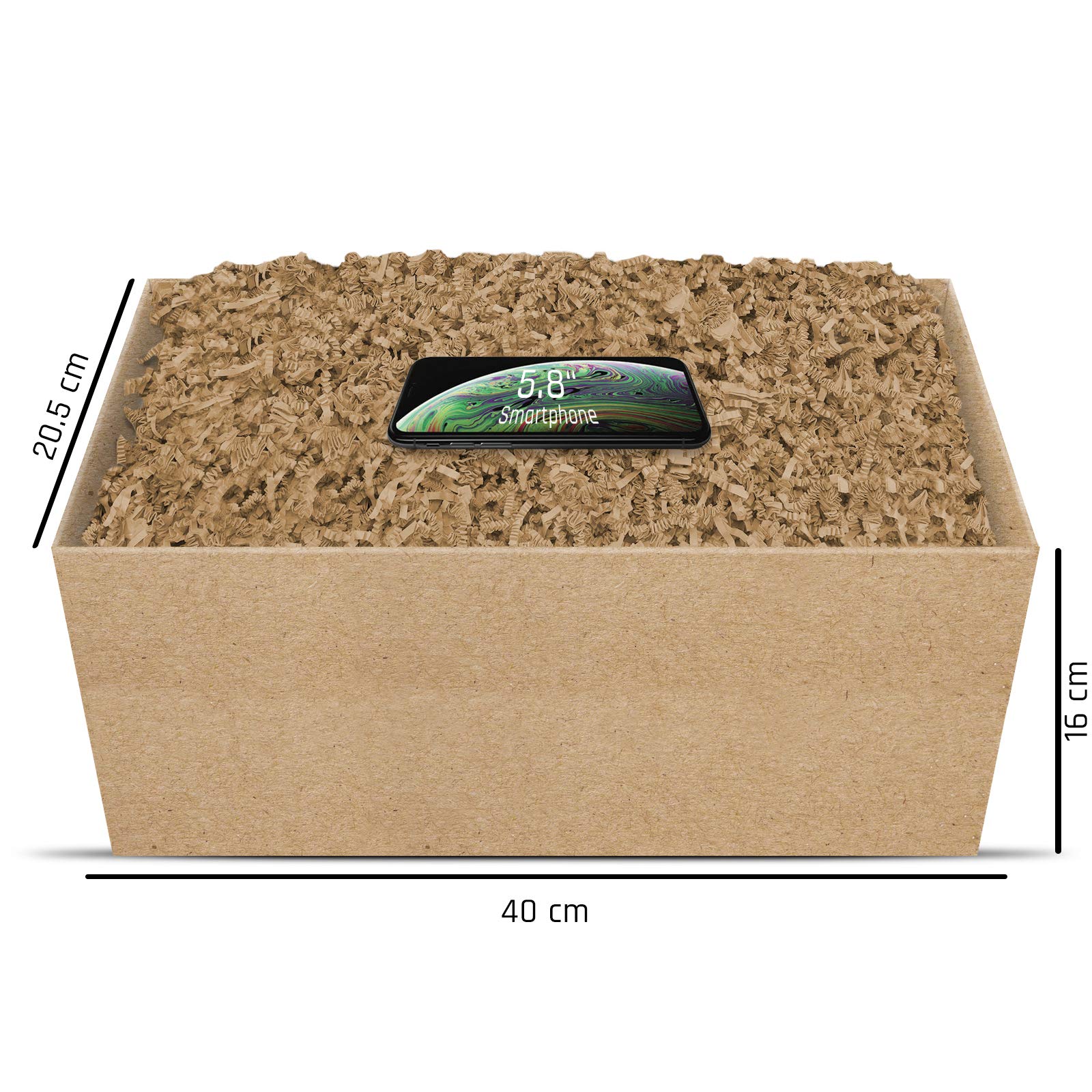 SizzlePak 2kg Forest Green opvulmateriaal