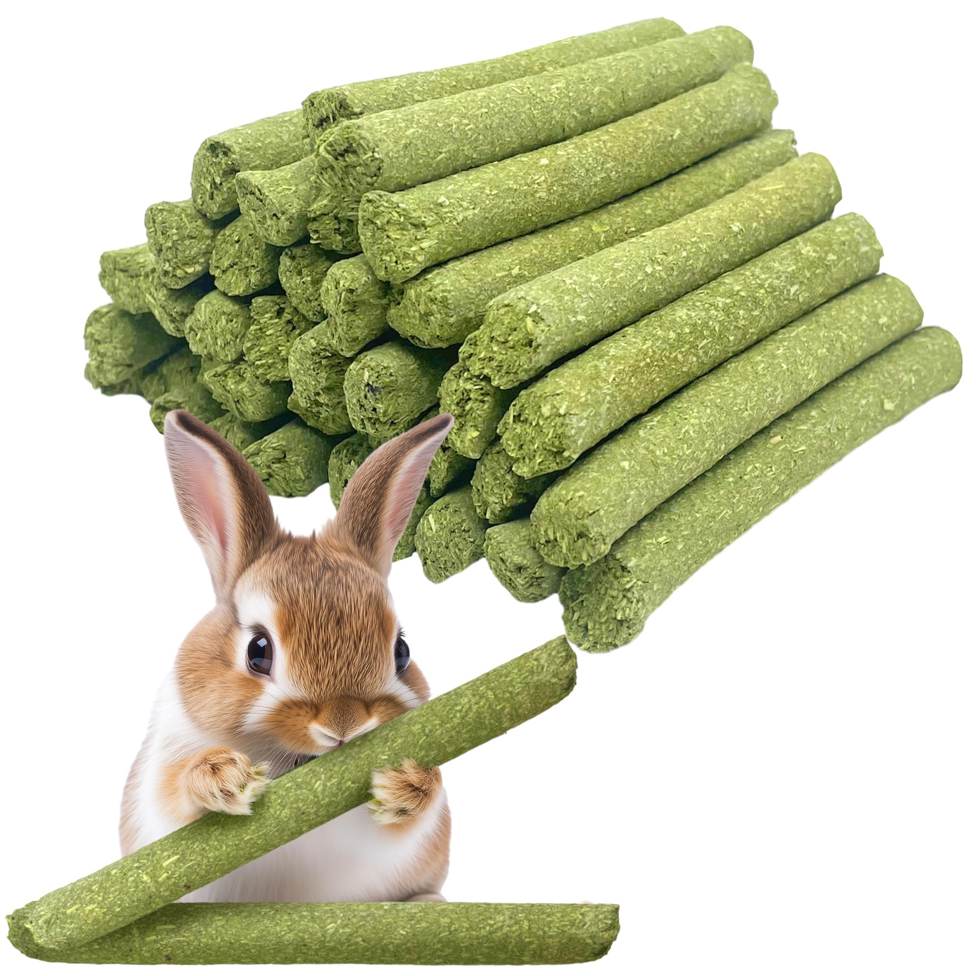 Alfalfa Sticks 250g Natural Molar Wood Treats Toys for Small Animals, Rabbits, Guinea Pig, Bunny, Hamster, Rat, Chinchillas