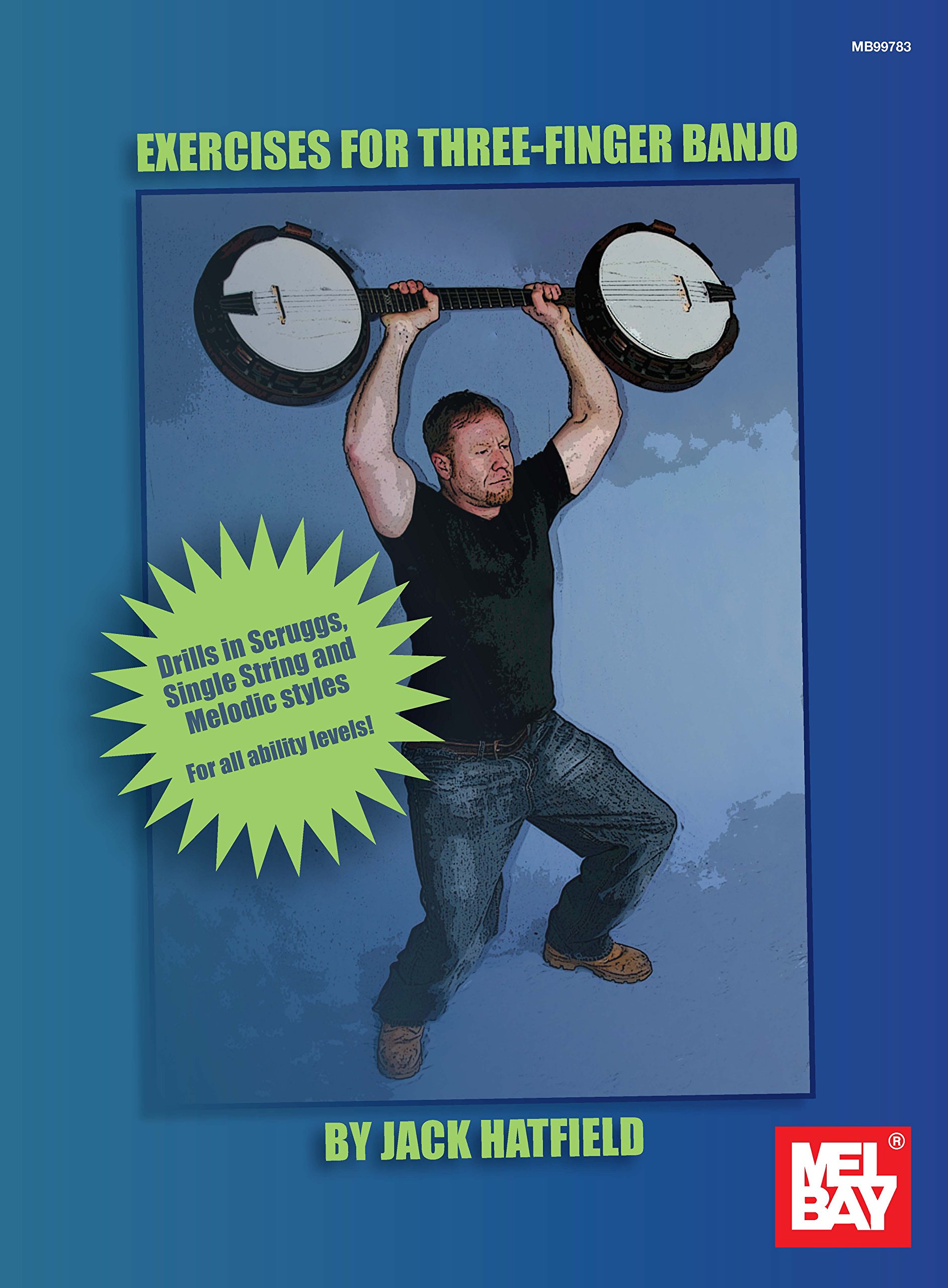 Exercises for Three-Finger Banjo livre de partitions anglaises pour s'exercer chez soi