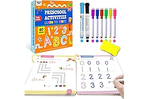 ElitePanda Preschool Learning Activities: Interactive Pre-K Workbook for 3-Year-Olds