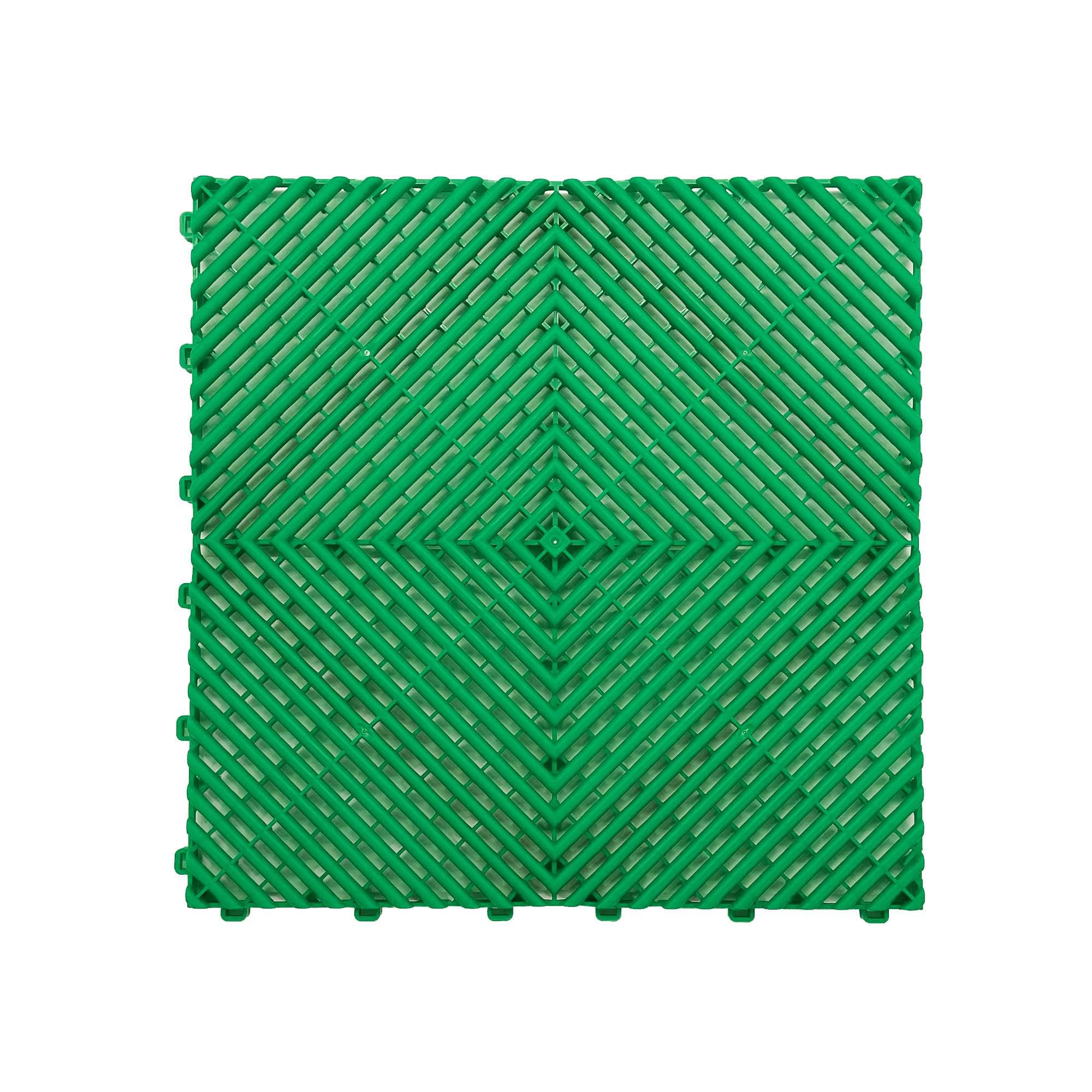 Rackhams Green 15 X Modular Vented Garage Tiles