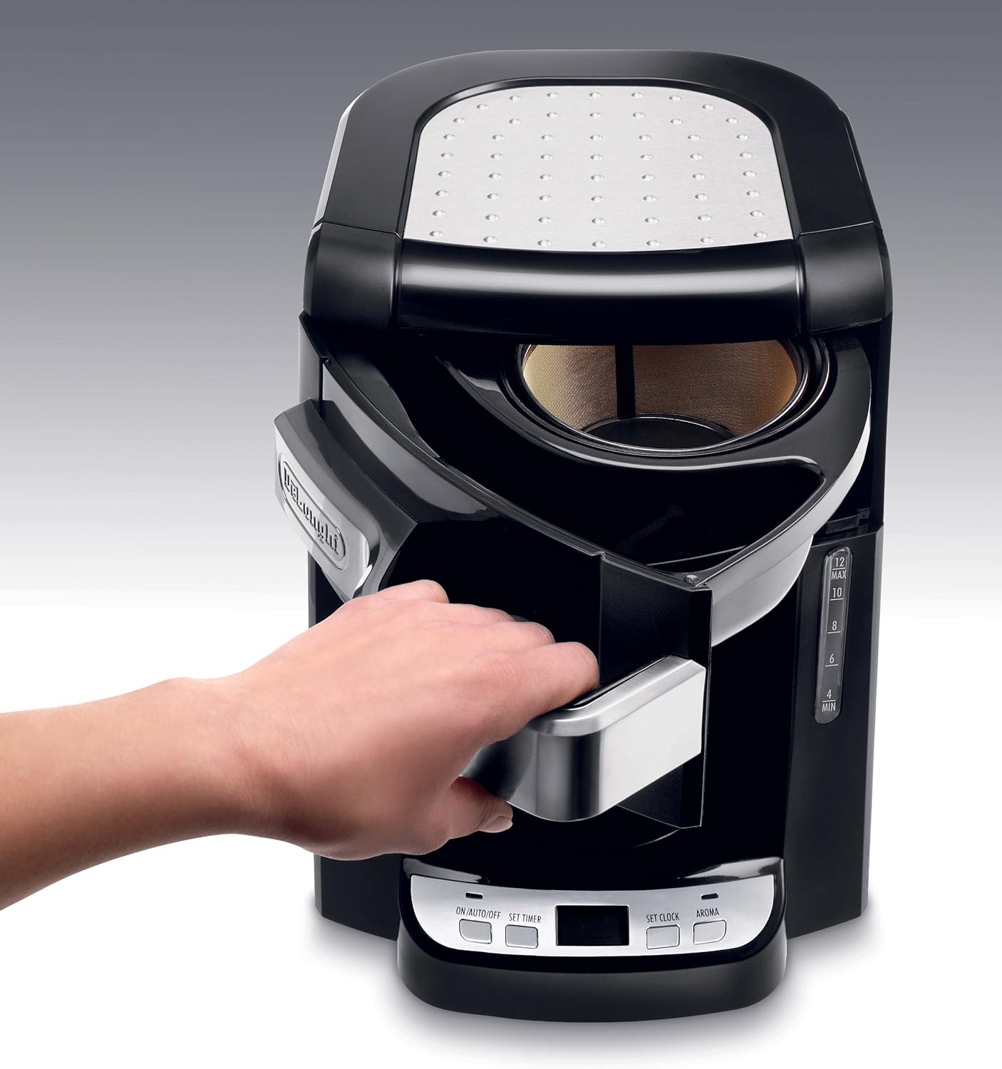 DeLonghi - Brandclub - DeLonghi DCF2212T 12-Cup Glass Carafe Drip