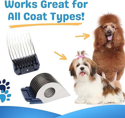 Miniatura 5 de Accesorio de protección de cortapelos de animales de 1.969 in o 2 pulgadas (no compatible con cuchilla 5 en 1) para cortapelos serie A5 Hoja de