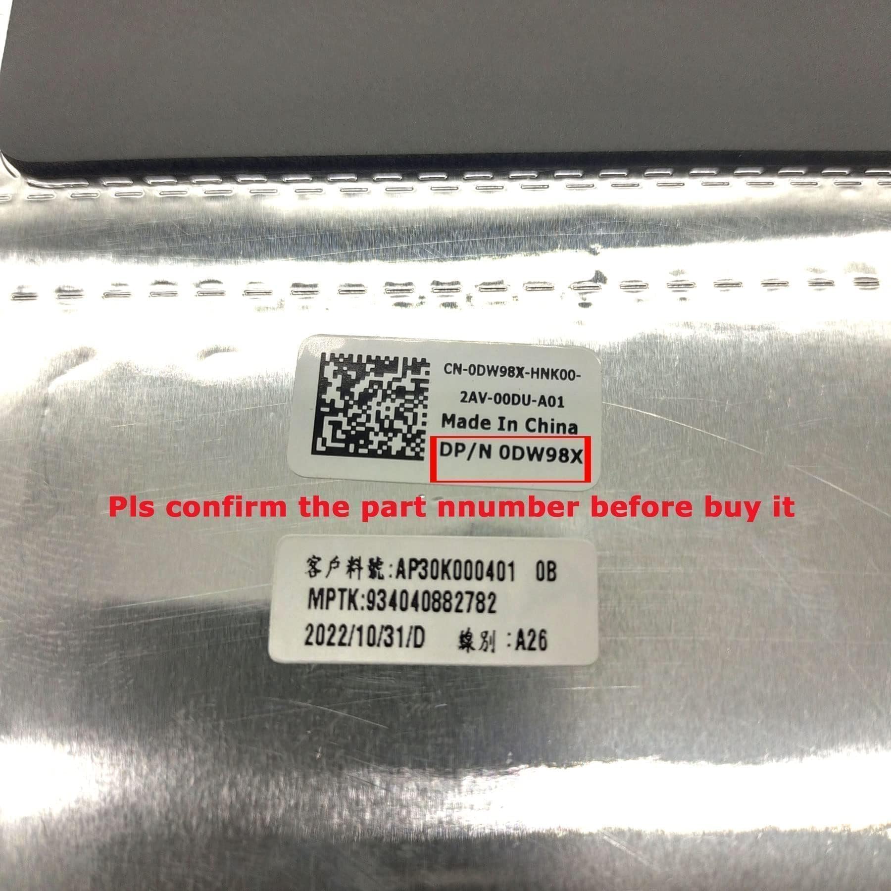 E5420 LCD Back Cover New Top Case Back Cover For Dell Latitude 5420 ...