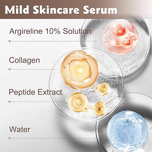 Miniatura 4 de Argireline - Suero para cara, suero facial antiarrugas avanzado para mujeres, solución hidratante Argireline al 10% para cara, péptido Argireline.