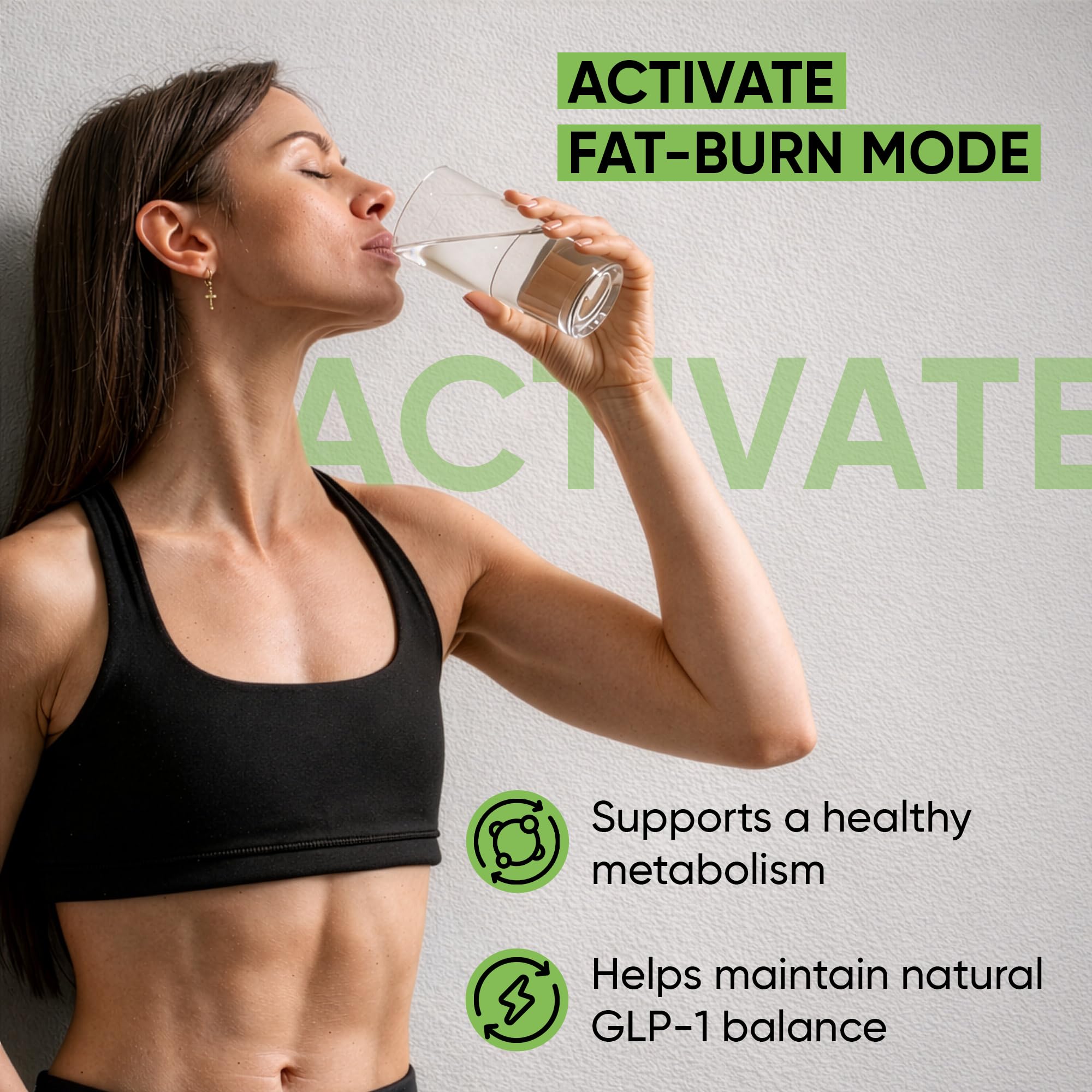 Green Tea Fat Burner Weight Loss Diet Pills for Men & Women - GLP-1 Activate Metabolism Booster & Appetite Suppressant Thermogenic Fat Burner with Green Coffee Bean & Raspberry Ketones - 60 capsules — Amazon image 2