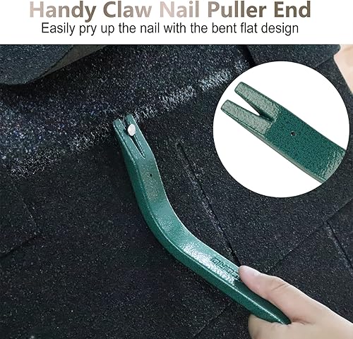 Miniatura 5 de Tejas de techo, herramienta de eliminación de tejas, herramientas para techos, tolva de paso, instalador de uñas de tejas, extractor de uñas de