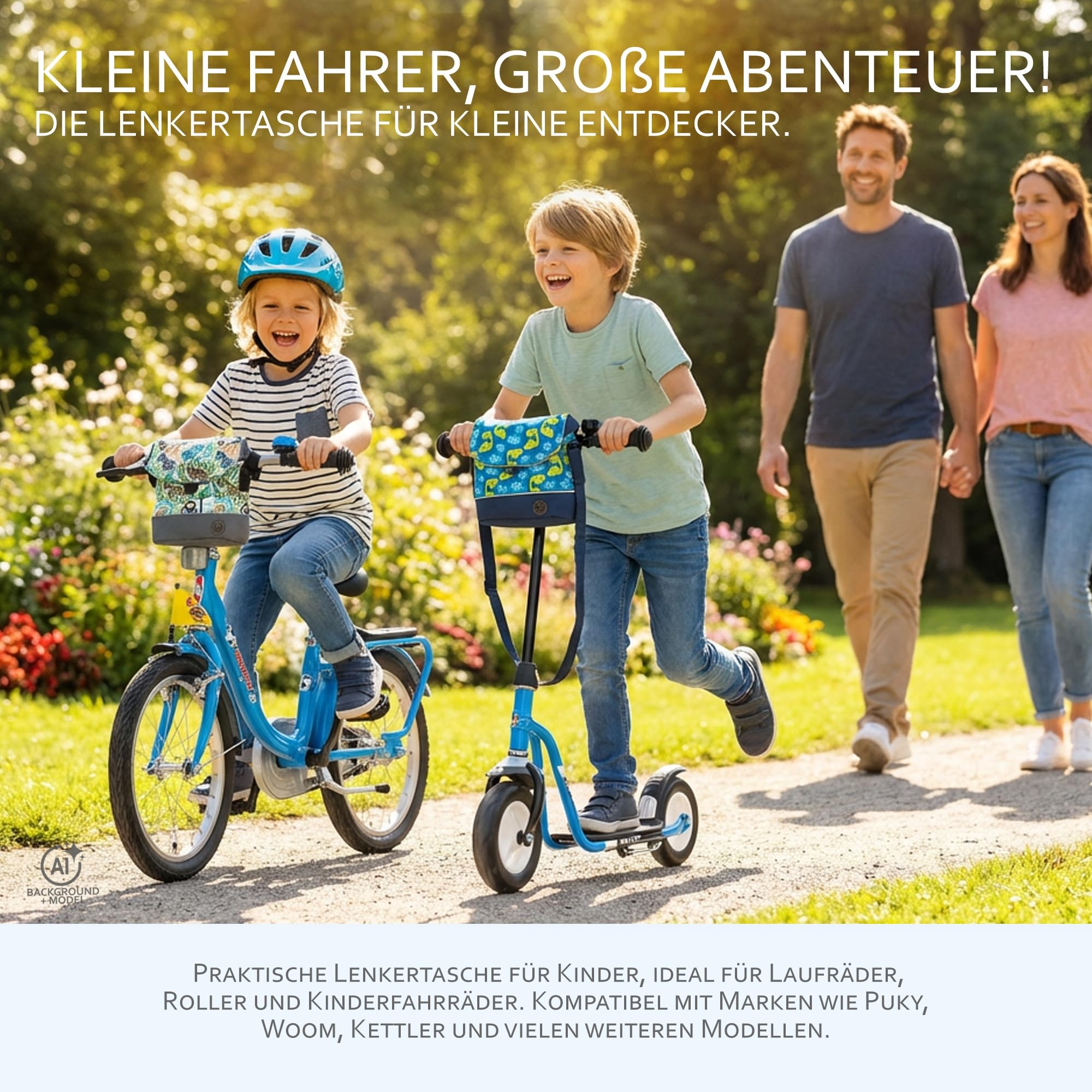 kettler lenkertasche Fahrradtasche für Kinder Laufradtasche M21 Tropical Breeze: Die XXL-Luftmatratze Reinigen Sie Ihre Tasche optics Color:Purple/Aqua - Tint Blue Lens