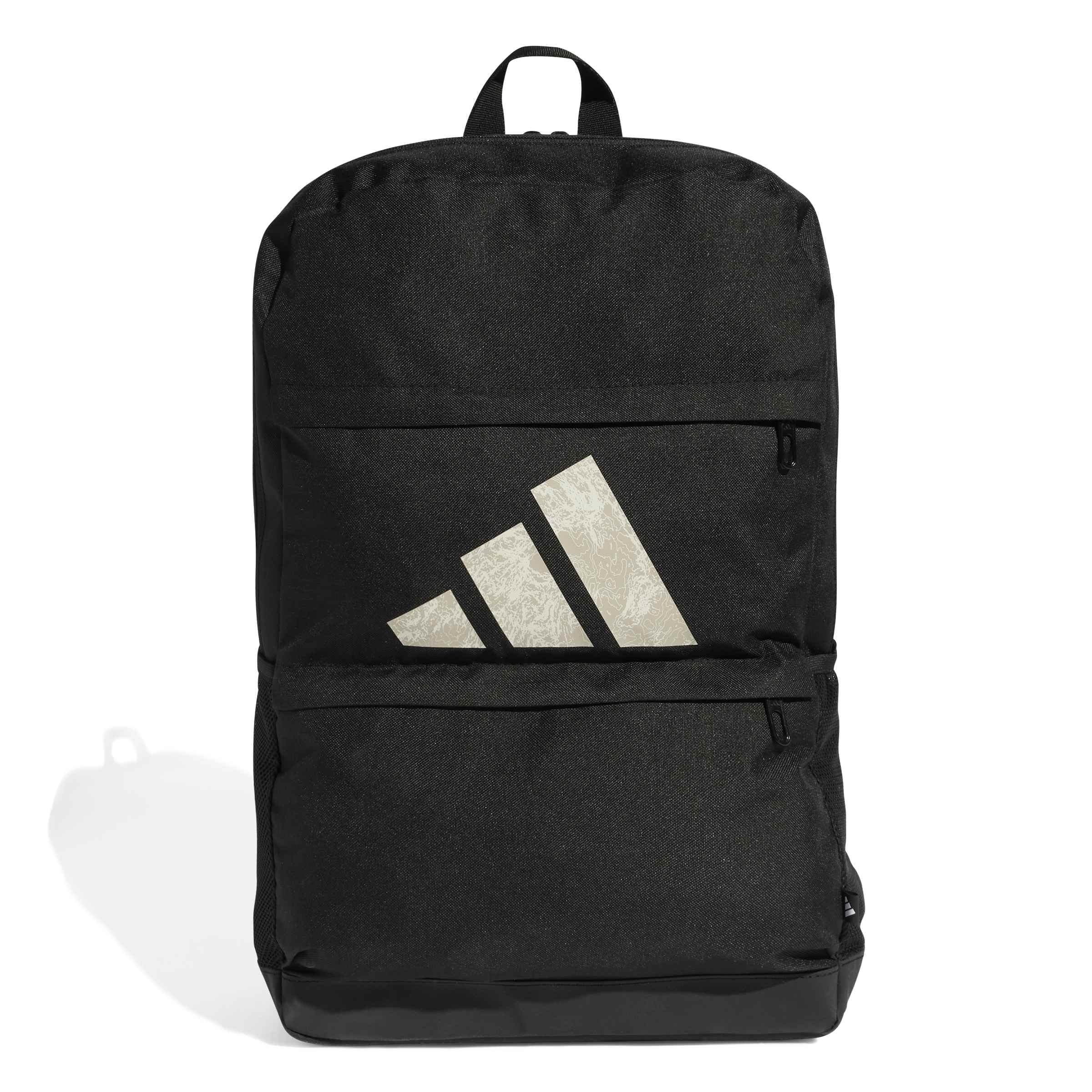 adidas Unisex - Adulto ADIDAS UNISEX MOTION BACKPACK, Black/​Wonder Beige, One size