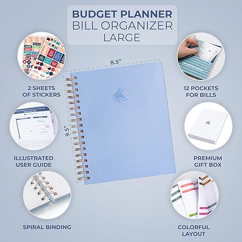 Vista 20 de Clever Fox - Organizador financiero, planificador Púrpura