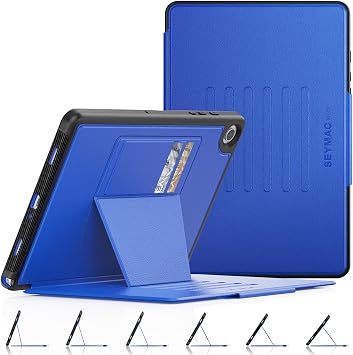 SEYMAC stock Magnetic Case for Samsung Galaxy Tab A9+ Plus 11, Blue