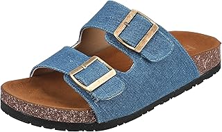 صندل مسطح للنساء من بو، BOU00DENSLP