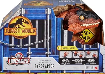 Mattel JW Uncaged Ultimate Fire Dino