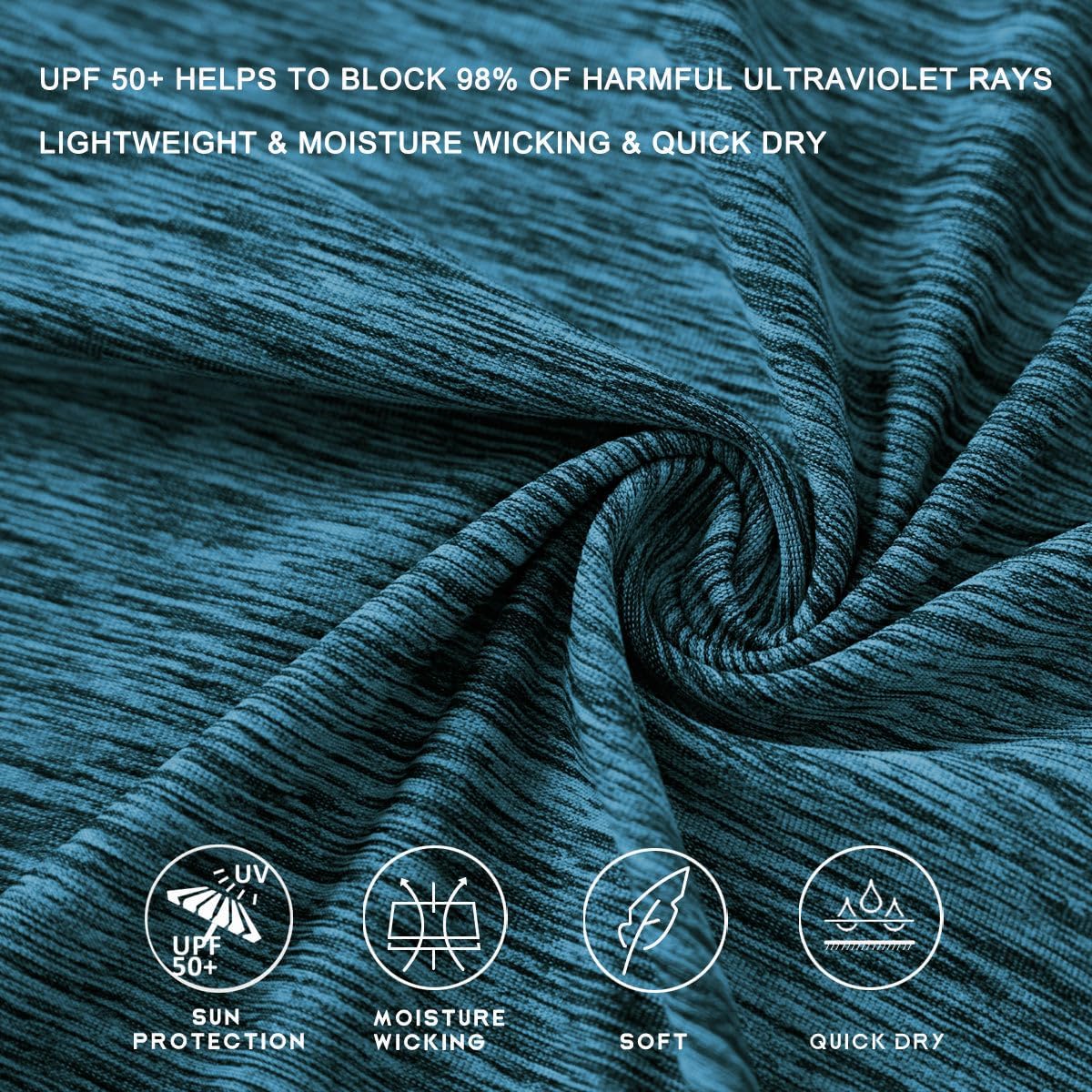 Willit Women's UPF 50+ Sun Protection Hoodie SPF Shirt Long Sleeve Hiking Fishing Outdoor Shirt Lightweight Hoodie - Image 3