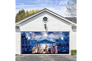 Hysagtek Nativity Scene Outdoor Backdrop