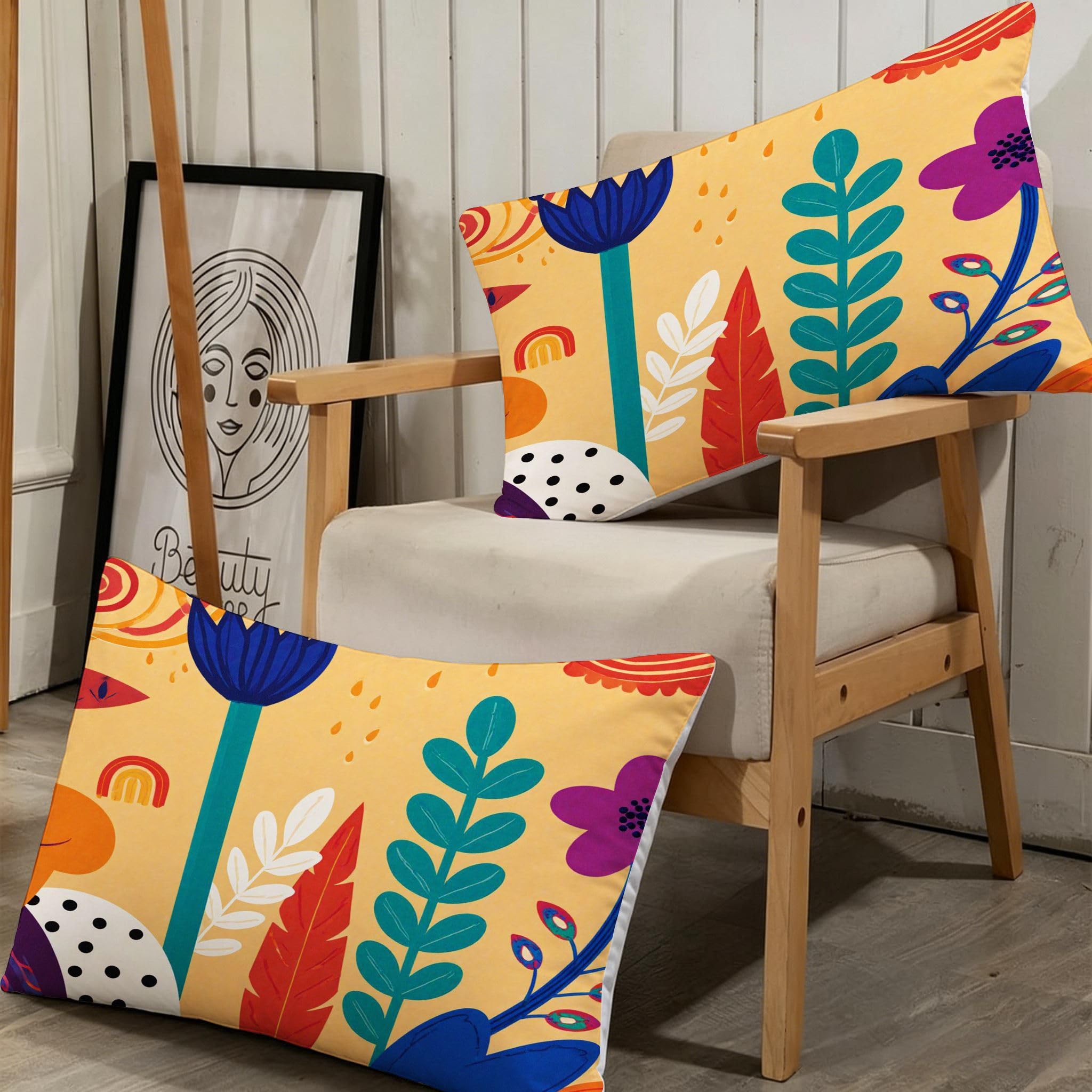 Funda Nórdica 240x260 cm Flor Colorida para 180 camas-G49