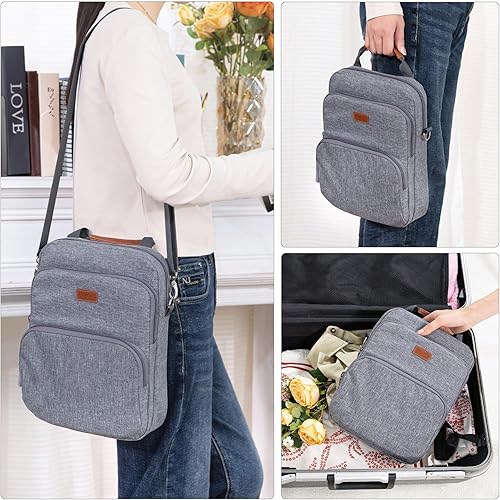 Miniatura 6 de Funda grande para libros con cremallera, bolsa para libros (9.5 x 12.5), bolsa protectora de libros, funda de libro para amantes de los libros,