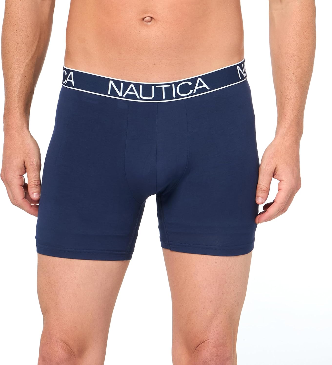 Nautica Men's 3-Pack Modal Stretch Boxer Briefs - Image 2