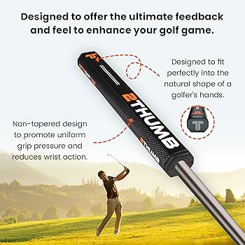 Amazon | 2 Thumb OCTOTECH 36 ゴルフパターグリップ | 高品質の