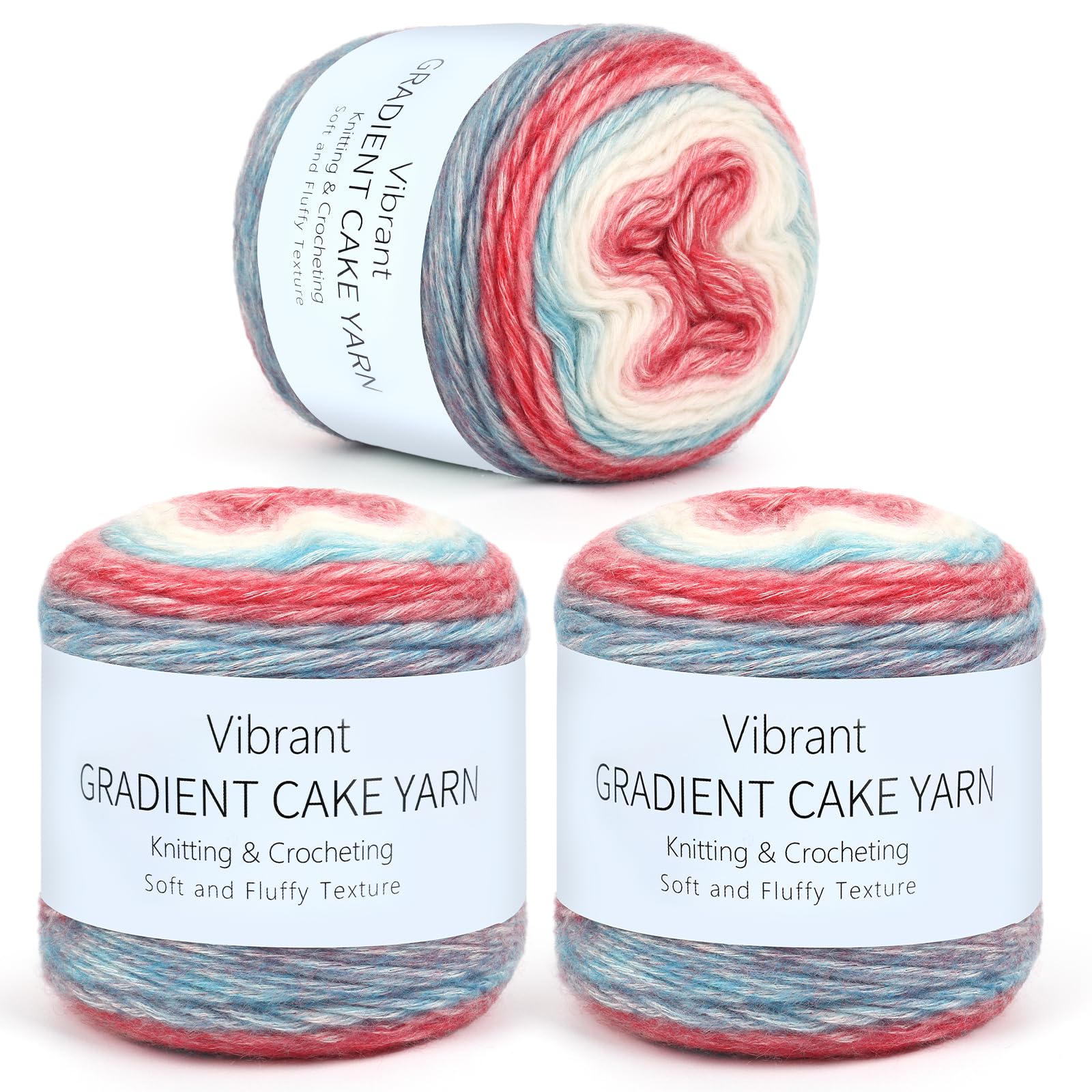 Fil dégradé pour crochet Aeelike pour créer vos propres pulls et écharpes colorés