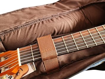 MUSIC FIRST 0.9 (23mm) Padded Country Style 36 inch Soft Guitar Case, Travel Guitar Bag, 36 Guitar Backpack (FIT FOR 36~37 inch, 3/4 Junior Size GUITAR, CHECK PHOTO No.2 AND MEASURE YOUR GUITAR!)
