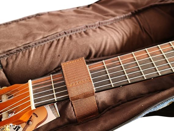 MUSIC FIRST 0.9 (23mm) Padded Country Style 36 inch Soft Guitar Case, Travel Guitar Bag, 36 Guitar Backpack (FIT FOR 36~37 inch, 3/4 Junior Size GUITAR, CHECK PHOTO No.2 AND MEASURE YOUR GUITAR!)