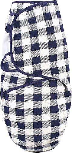 Miniatura 4 de Hudson Baby Envoltura de algodón acolchada unisex para bebé, 3 unidades, bosque de niños, 0-3 meses