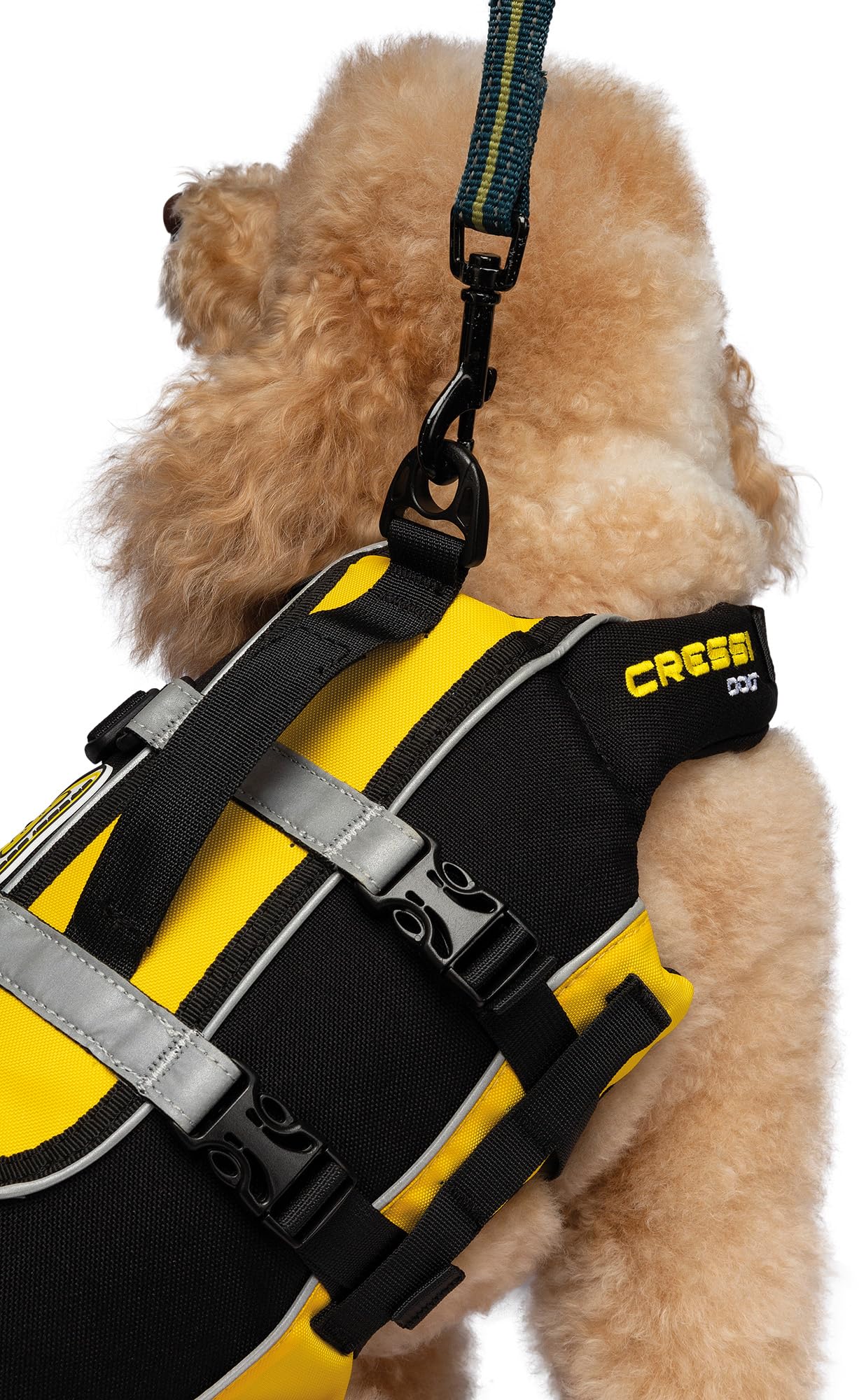 Cressi Dog Life Jacket, Giubbotto Salvagente Per Cani, Giubbotto Di Salvataggio Per Cani, Gilet Salvagente Per Cane, Giubbotto Di Sicurezza Galleggiante Per Cani, Giubbotto Galleggiante Per Cane