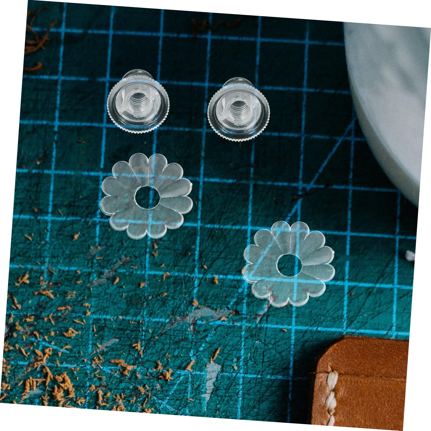 SOIMISS Piezas De Reparación De Paraguas Accesorios De Paraguas De Burbujas Puntas De Paraguas Profesionales Protector De Tapas De Paraguas Gorras De Paraguas De Poste El Plastico