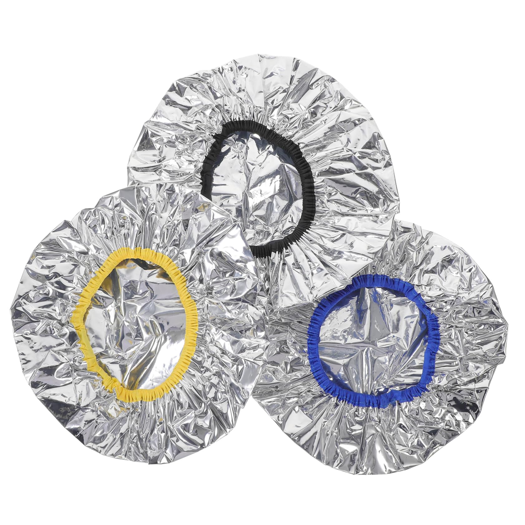 FOMIYES Thermal Salon Hair Caps for Deep Conditioning Hair Coloring Caps Tin Foil Reusable
