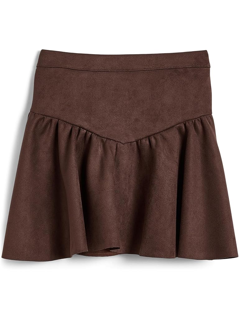 Brown Janie and Jack Suede Skirt (Toddler/Little Kid/Big Kid)