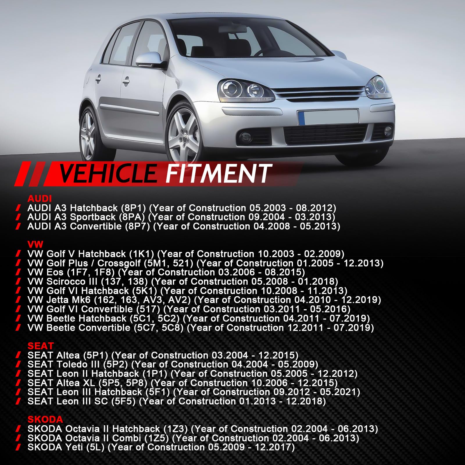 Étrier de frein arrière gauche Merautop SJ de remplacement pour A3 8P1 8P7 8PA Altea Leon Golf Car Accessories Part# 1K0615423A 1K0615423D 1K0615423J
