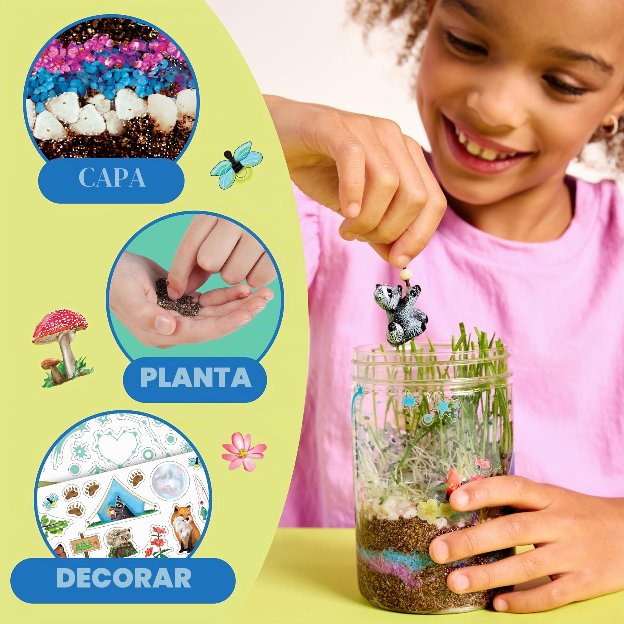 Creativity For Kids Grow 'n Glow Terrarium Model: 1137000 by Creativity for Kids by Creativity for Kids