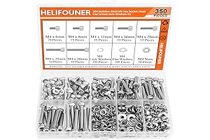 Premium M4 Stainless Steel Hardware Kit for Secure Fastening Projects