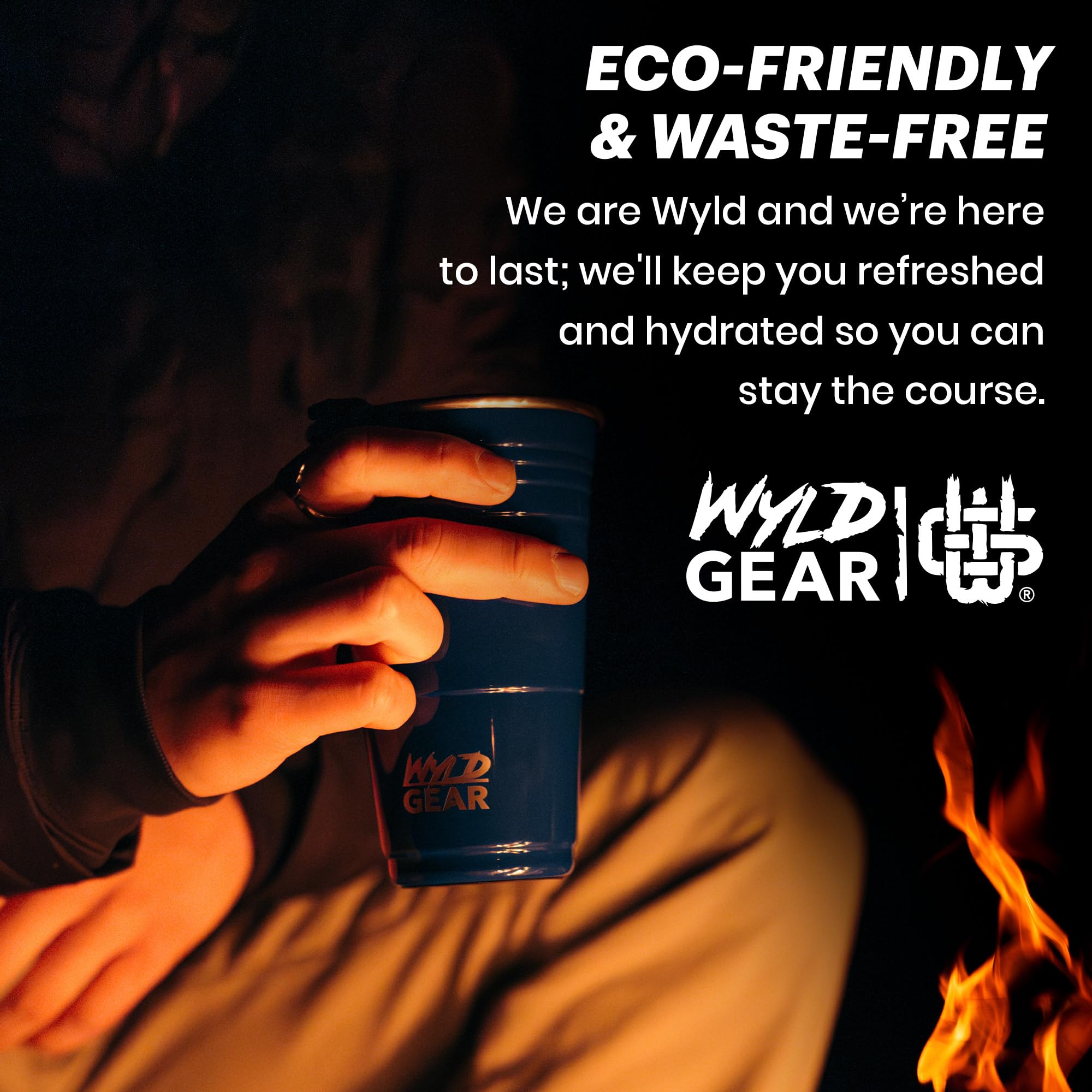 Wyld Gear Kubek imprezowy ze stali nierdzewnej