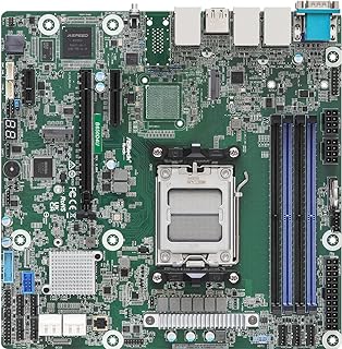 AsRock Rack B650D4U Micro-ATX Server Motherboard Single Socket AMD Ryzen 7000 Series Processors (LGA 1718) B650E PCIe 5.0 Dual 1G LAN