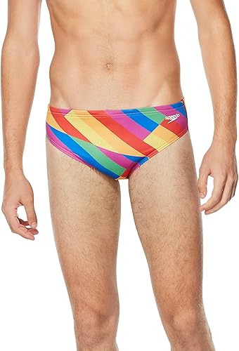 Speedo Swimsuit Brief Endurance+ The One Maillot Une pièce, Carrés tranchés Prid