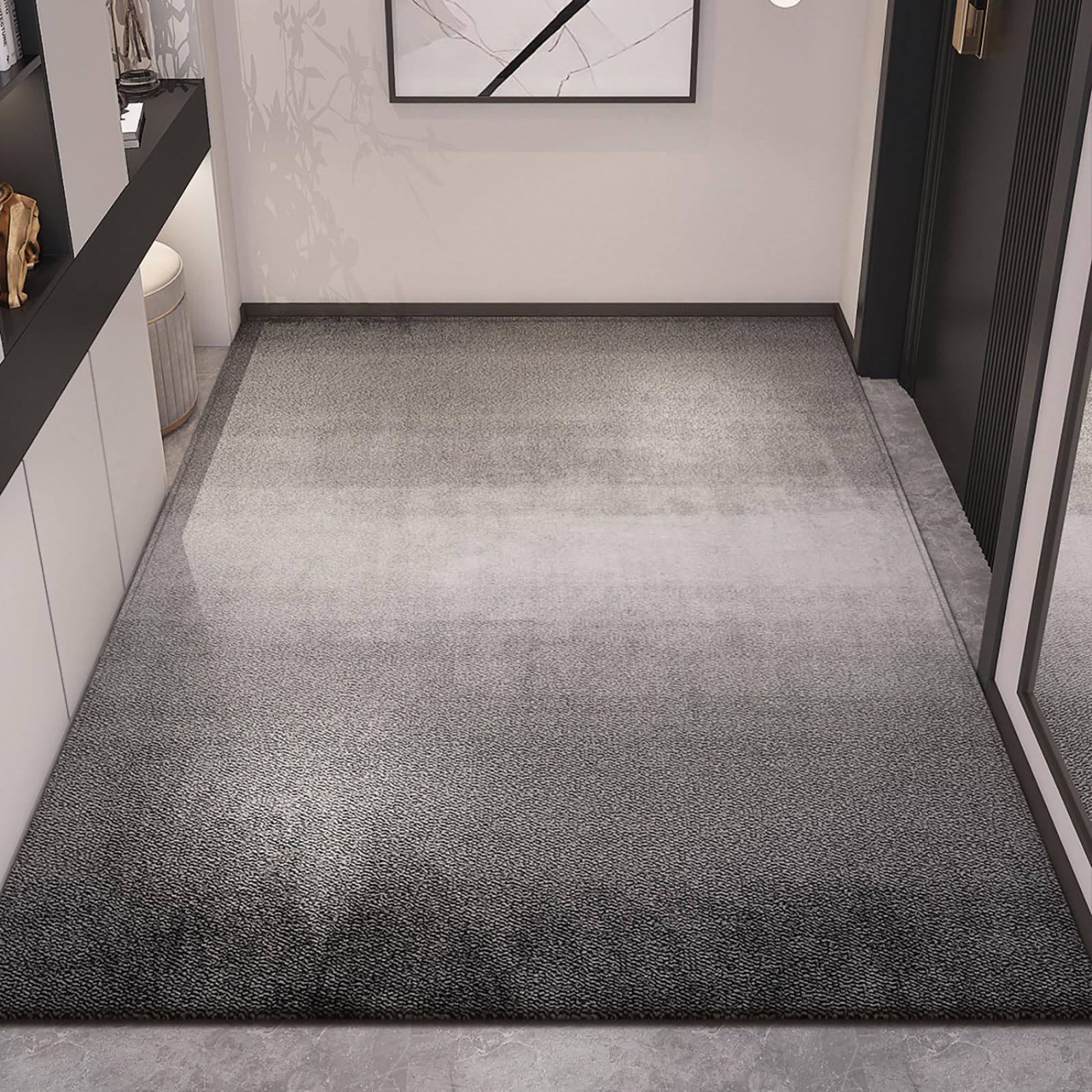 Tapis entree lavable en machine paillasson extérieur pour stopper la saleté