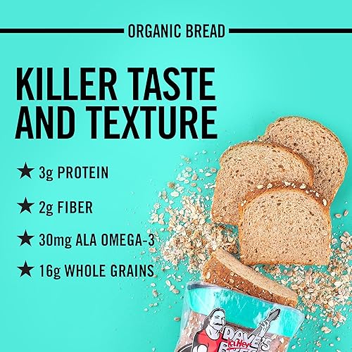 Miniatura 3 de Dave's Killer Bread Pan orgánico de grano entero en rodajas finas de granos enteros germinados, pan de 20.5 onzas