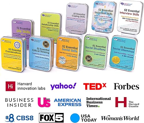 Miniatura 8 de 52 dilemas sociales esenciales habilidades para que niños y adolescentes prosperen en la escuela secundaria - Tarjetas de conversación creadas por
