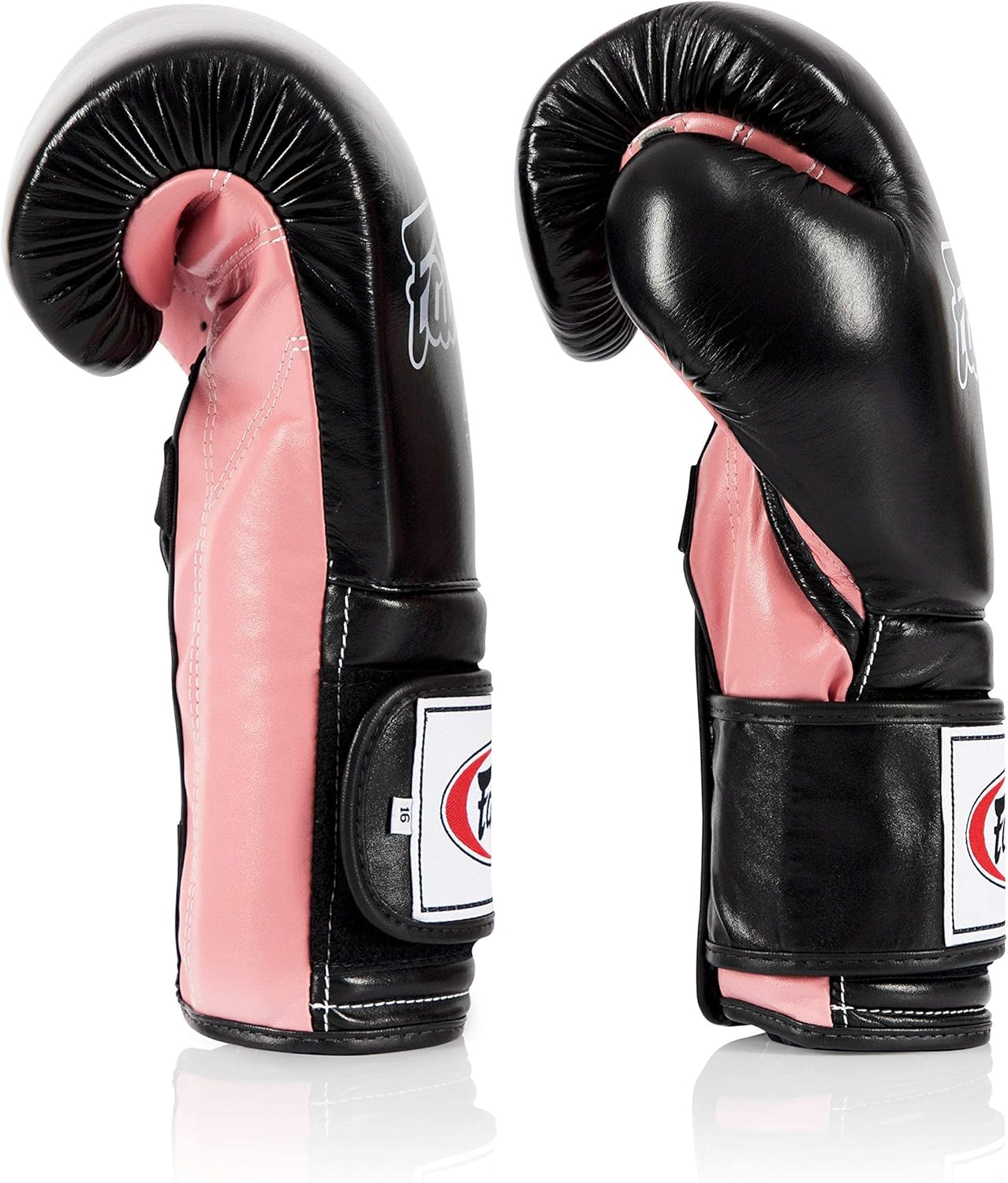 Fairtex BGV9 Muay for Professional Boxers & Trainers |Mexican Style Glove for Hard Hitters | MMA Gloves for Martial Arts|Light Weight & Shock Absorbent Boxing Gloves