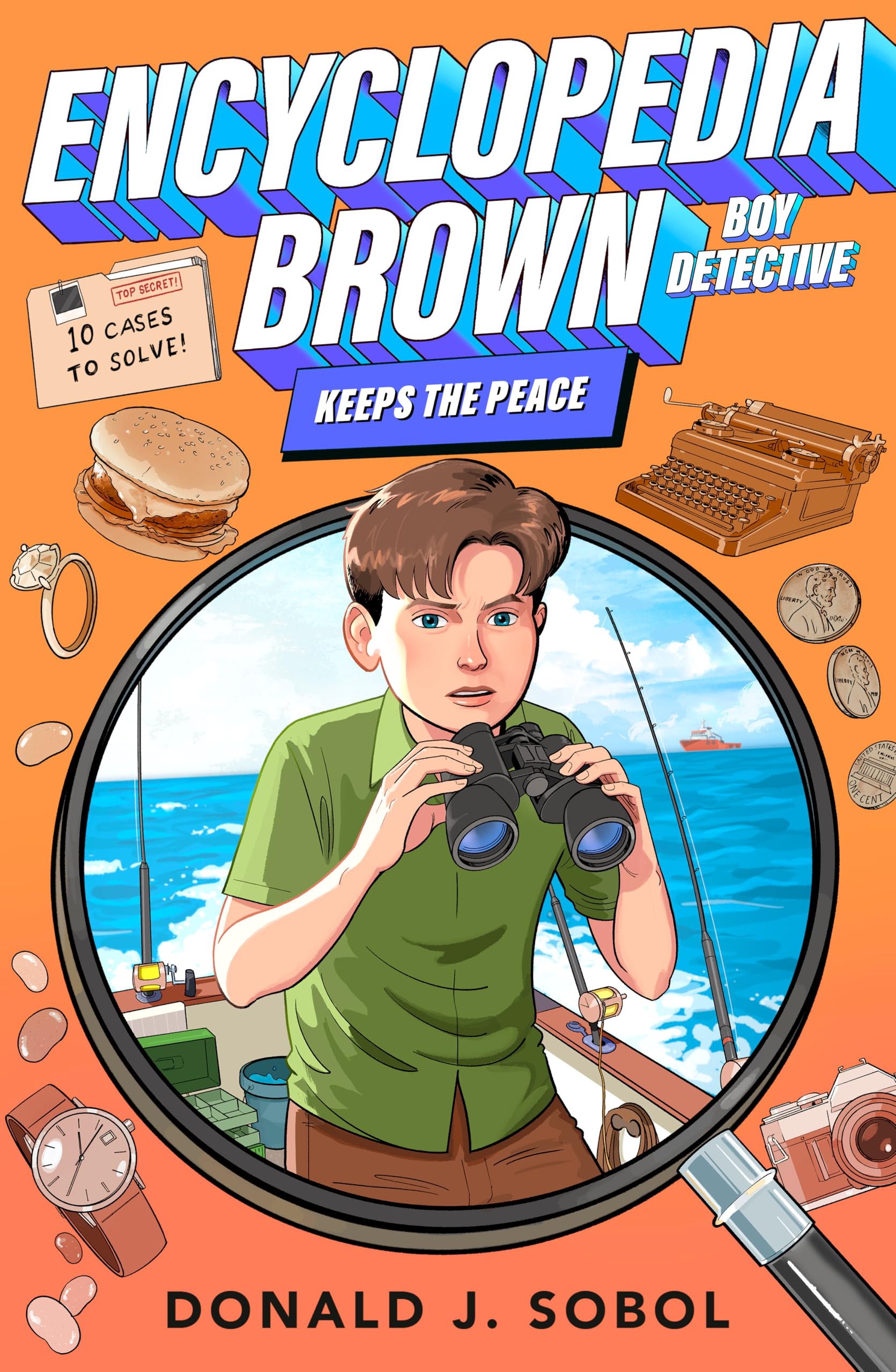 Encyclopedia Brown Keeps the Peace: 6 - 0142409502, paperback, Donald J Sobol