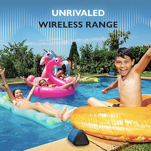 Miniatura 3 de OontZ - Altavoz Bluetooth Angle 3, paquete de 2 altavoces Bluetooth inalámbricos portátiles, 10 vatios, sonido estéreo cristalino, altavoces