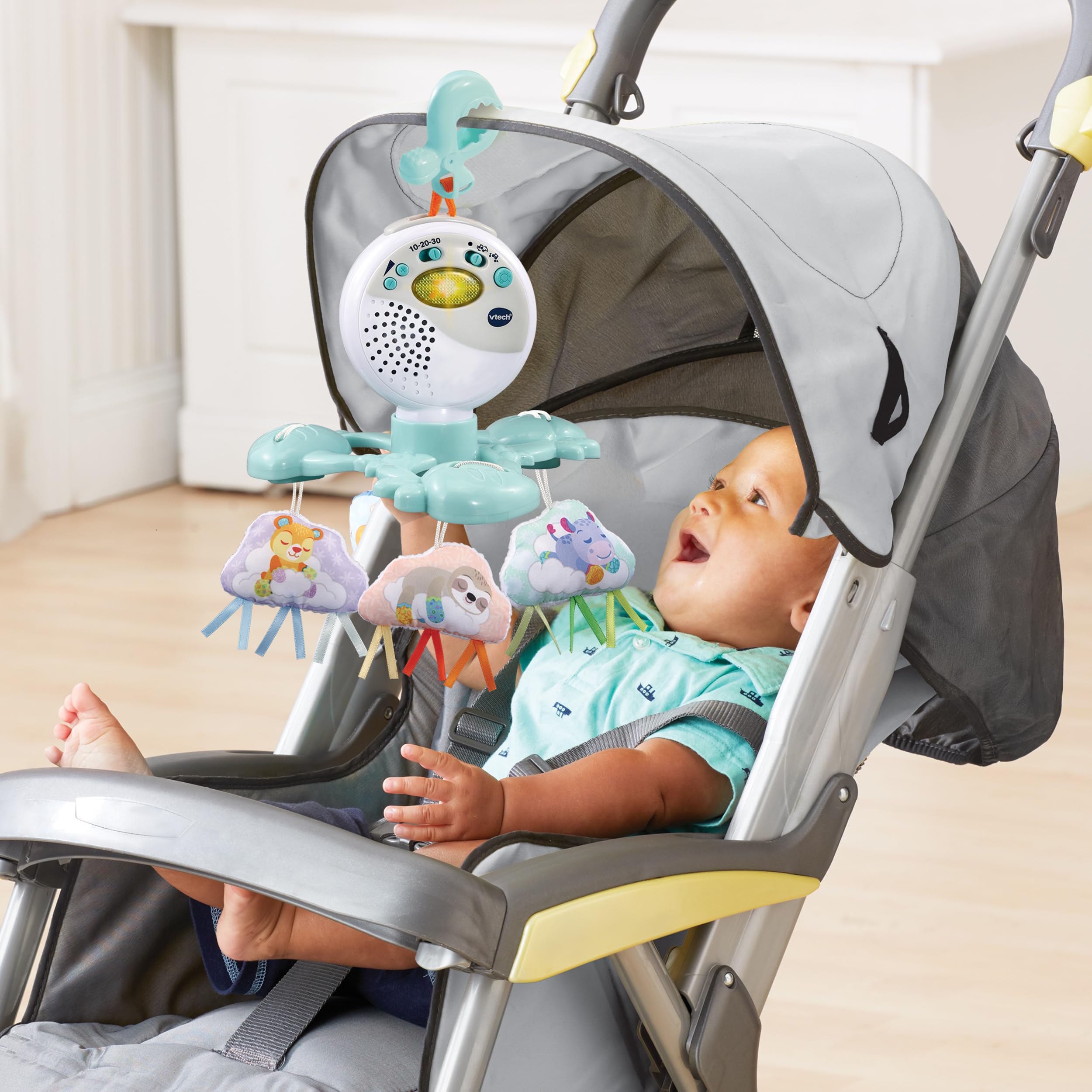 VTech Wolken-Mobile mit Nachtlicht - Babymobiles ab 0 Monaten
