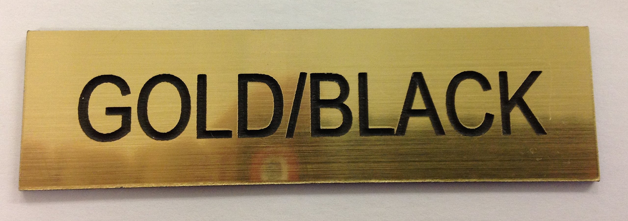 FSSS Ltd PLEASE RING BELL FOR ATTENTION ENGRAVED ACRYLIC SIGN 115X40MM BUSINESS HOME (GOLD)
